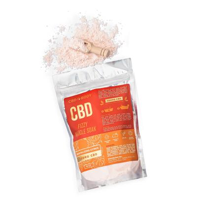 CBD Fizzy Muscle Soak Powder - Citrus