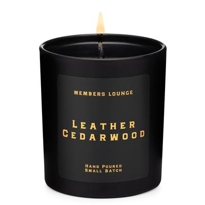 Members Lounge Candle - Leather & Cedarwood